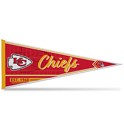 Image of Rico Industries NFL Football Classic 12 inch x 30 inch Felt Wall Decor Pennant - Great for Home /Bed Room /Man Cave Decor