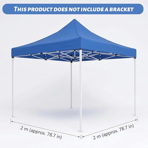 Cubierta de dosel resistente y resistente al agua 2x2 m para proteger eventos 5