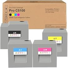 Compatible C5100 Toner Cartridge Replacement for Ricoh 828350 828351 828352 828353 use for Pro C5100S C5110S C5100 C5110 Printers Ink  35,000 Pages