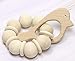 Penta Angel 10Pcs Wood Teething Rings Pain Relief Natural Wood Teething Toys Wooden Teether Animals for Infant Toddler, Turtles Swallows Dolphins Starfish Pigeons Birds Woodpeckers Fish Turtle
