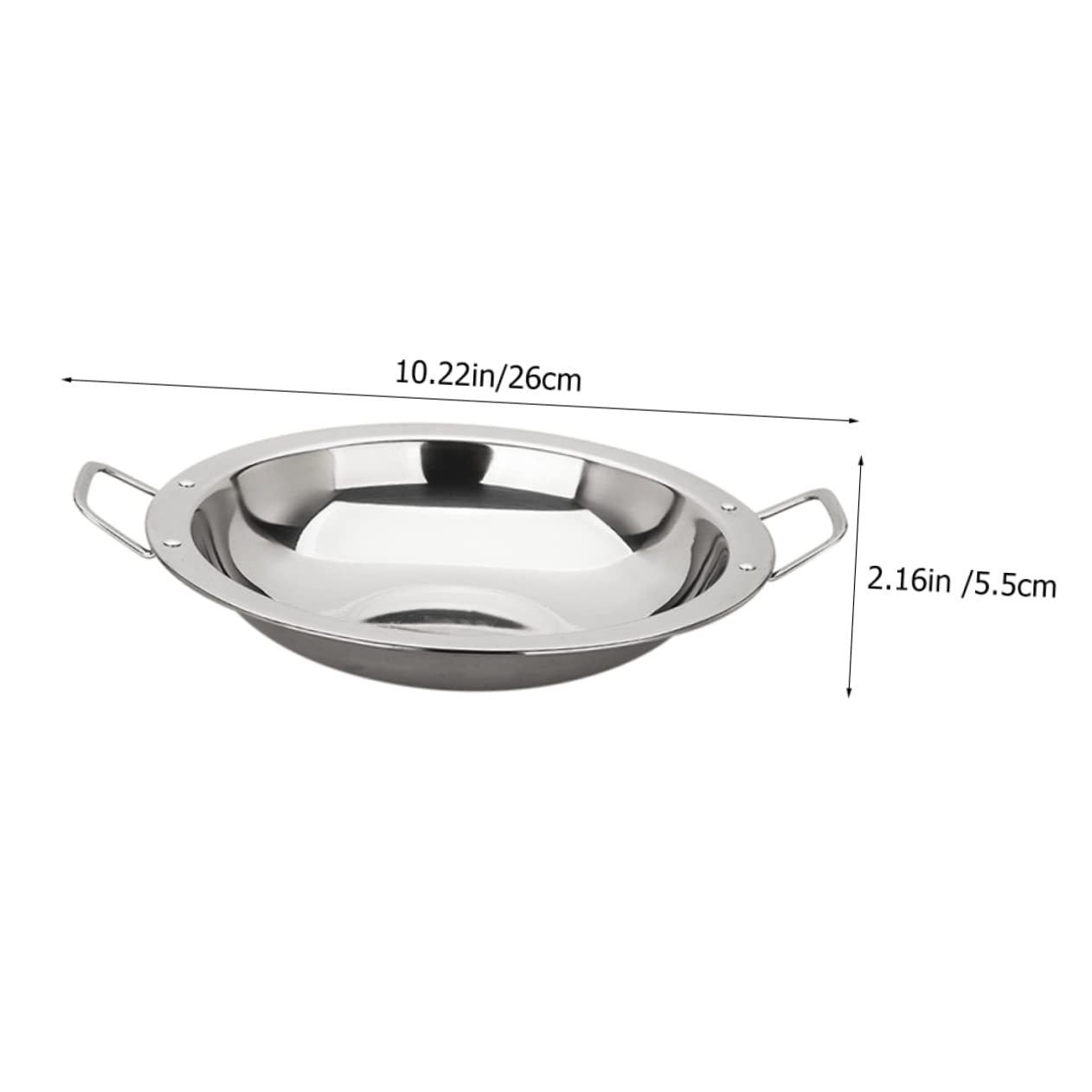 Unomor Rapid Heat Transfer Cooking Pot Home Kitchen Cookware for Seafood Hot Pot