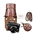 Produktbild kinokoo PU Ledertasche für FUJI X-E3, lange Linse mit 16-50mm / 18-55mm, kurze Linse mit XF23mm Linse (lang, kaffee)