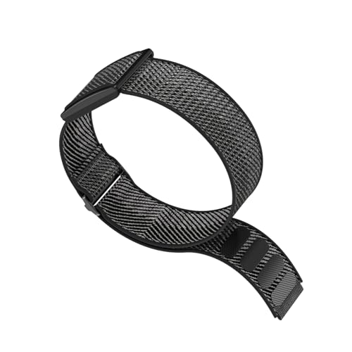 ESeekGo Nylon Bicep Bands Compatible for Polar Loop (2025) / Visible Armband 2.0 Straps, Hook & Loop Soft Weave Stretchy Breathable Replacement Sport Arm/Ankle Wristbands with Buckle-No Tracker