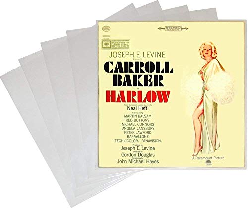 CUIDATUMUSICA 50 Fundas Exteriores de Plástico para Discos de Vinilo LP Galga (Grosor) 400 - Marca Cuida Tu Musica - Ref.2413