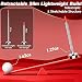 JUNNEE Golf Alignment Rods, Golf Alignment Stick Corrector Lie Angle Tool, Golf Swing Training Aids Aiming Stick - Golf Club Face Aim, Visualize and Align Your Golf Shot (3-L-RED)
