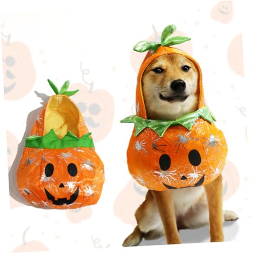 Disfraz de Calabaza Halloween para Perro Talla L miniatura 5