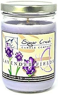 Lavender Fields-(Wonderful Fresh Lavender)-100% Soy Wax Candle. Soy Candles Burn Cleaner ~ Longer ~ Non-Toxic ~ The Original 100% Yinzer Made in USA. Gift for Any Occasion