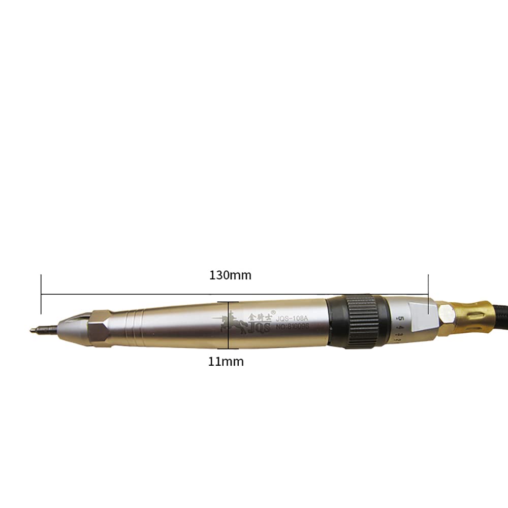 Toplionace JQS-108A Pneumatischer Gravierstift, Kolben Markierstift Air Die Grinder Beschriftungswerkzeug