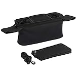 Momcozy Universal Stroller Organizer with Insulated Cup Holder Detachable Phone Bag & Shoulder Strap, Fits for Stroller like Uppababy, Baby Jogger, Britax, BOB, Umbrella and Pet Stroller - Image 4