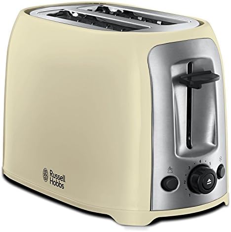 Russell Hobbs 23863 Darwin 2-Slice Toaster, Cream
