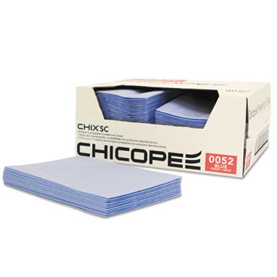 CHI0052 CHICOPEE INC C-CHIX SC SANI FS TOWEL 13X21 BLU 100/BULK