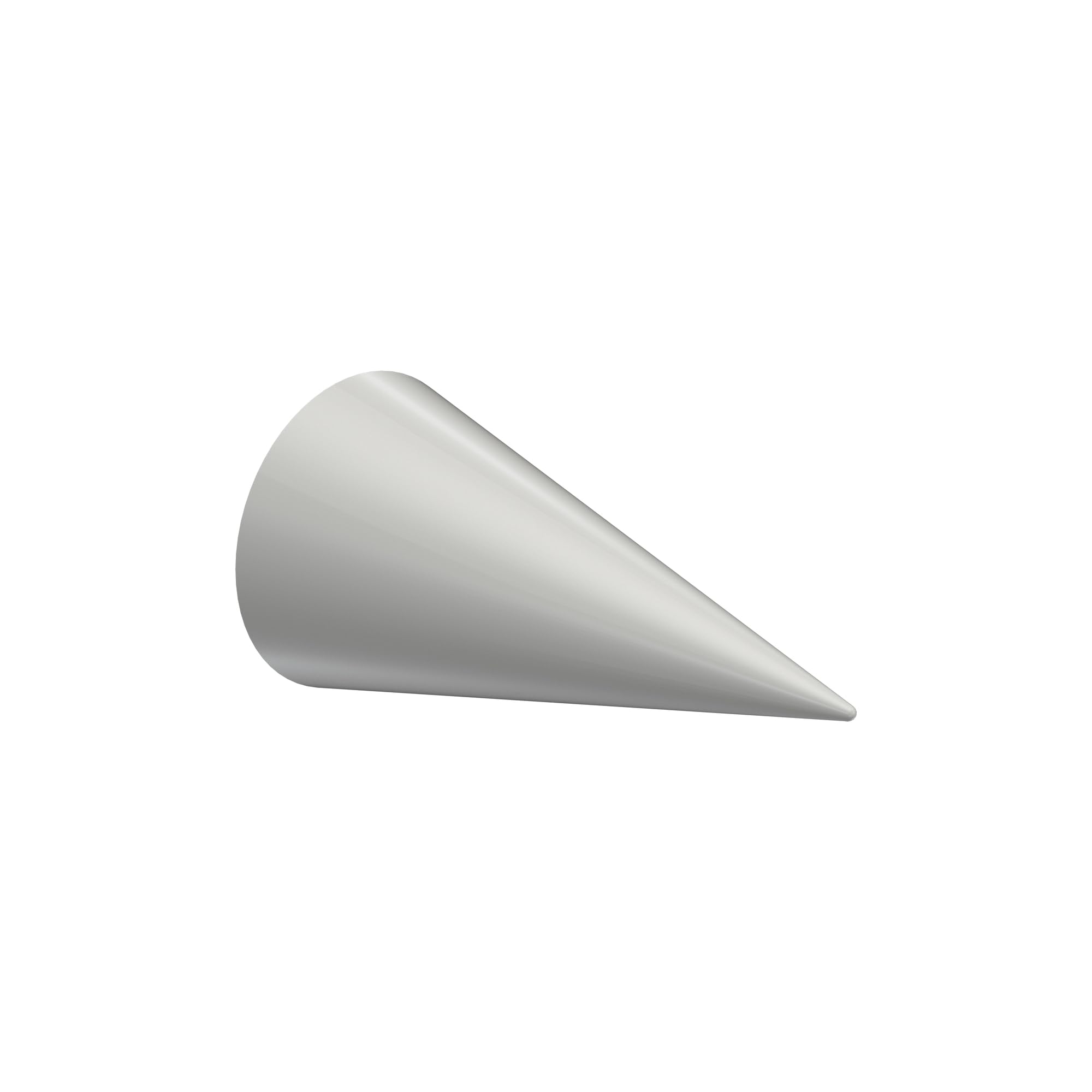 INTERDECO Innenlaufstange 20 mm 1-läufig Messing-Optik/Weiß 280 cm