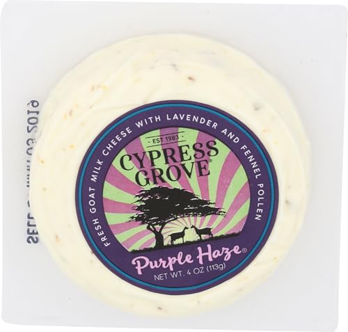 Cypress Grove, Purple Haze Fresh Goat Cheese Disk, 4oz