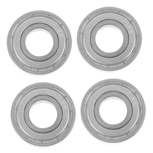 SEWOART 車椅子用 トホイールフォークステムベアリング 4個入り 丸型小型ベアリング スチール製 簡単交換キット