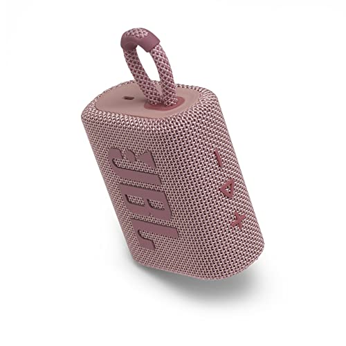 GO 3 Speaker Bluetooth Portatile, Cassa Altoparlante Wireless con Design Compatto, Resistente ad Acqua e Polvere IPX67, fino a 5 h di Autonomia, USB, Rosa - Gadget - Immagine 5