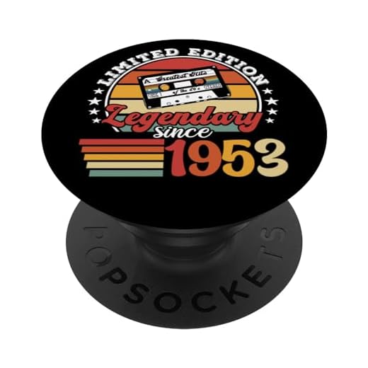 Fiesta de cumpleaños nacido en 1953. Año de cumpleaños 1953 PopSockets PopGrip Intercambiable
