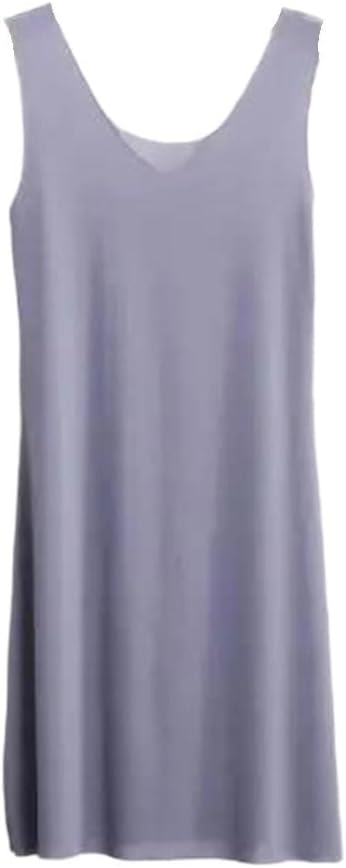 Women Satin Slip Nightdress Sleeveless Lounge Wear