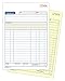 Tops Adams Statement Book, 2-Part Carbonless, White/Canary, 5-9/16 x 8-7/16 Inches, 50 Sets, 3/Pack (DC5812-3)