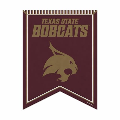 Rico Industries NCAA Texas State Bobcats 18" X 24" Rafter Felt Pennant