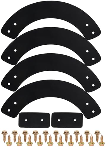 NICHEFLAG 753-04472 Auger Kit Replaces MTD 753-04472 MTD, Auger Replacement Rubber 753-04472 Kit, 753 04472, 735-04032, 735-04033 for Troy-Bilt Squall 2100, 210, 521, 721, 5521 Snow Throwers
