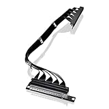 Thermaltake PCI-E 4.0 Dual 90 Degree Riser Cable 400mm Black AC-077-CO1OTN-C1 CS9123