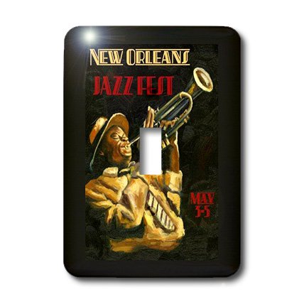 Affiche Jazz Vintage New Orleans 3dRose ravivez la nostalgie des grands clubs