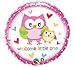 Baby Girl Onesie Owl Shower Balloons Decorations Supplies Happi Tree