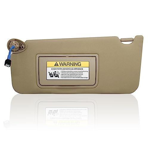 NHILES Left Driver Side Sun Visor Compatible with Honda Accord...