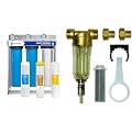 Express Water 3-Stage Heavy Metal Water Filtration System Bundle with Whole House Sediment Water Filter