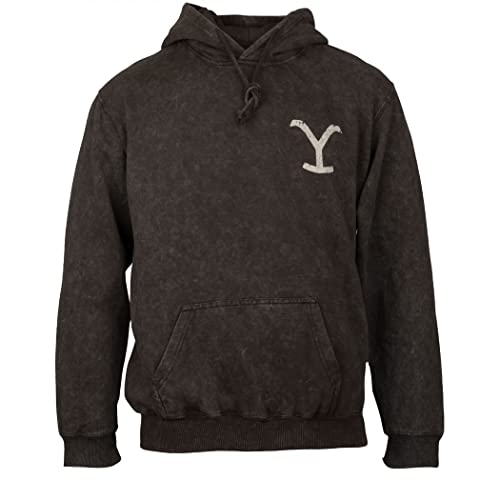 Changes Yellowstone Dutton Ranch Montana Mineral Wash Pull-Over Pocket Hoodie