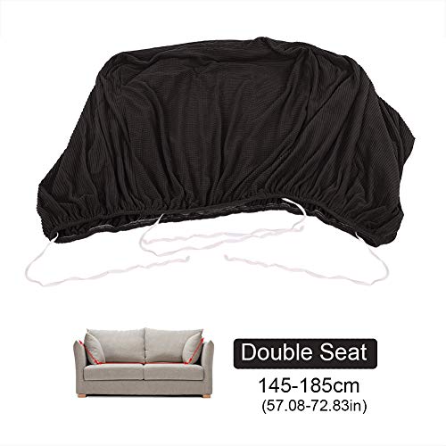 Housse de canapé en microfibre pour protéger un grand canapé d'angle des griffes et taches