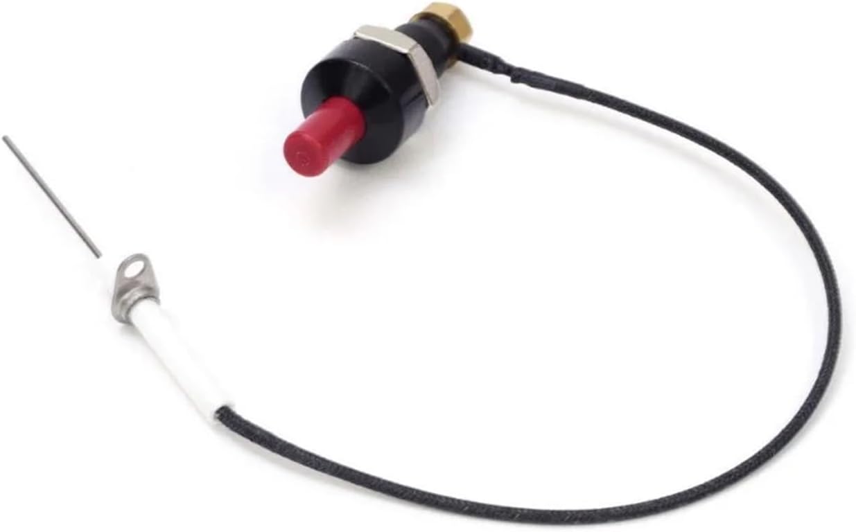 Gas Oven European Short Piezoelectric Igniter Plastic Lighter with Bracket Ignition Needle Set and Wire 400mm Extrusion Ignition