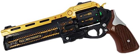 Designed By The Last Word Hand Cannon Prop Free Destiny Banner, has Moving Ammo, Plastic Light and Durable. Safe, Does not Shoot