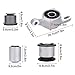 10PCS Front Control Arm Bushing Kit for Jeep Grand Cherokee & for Dodge Durango 2011-2015 Lower Upper Suspension Control Arm Bushing 68022624AE 05168158AA 05168158AB K201335 K201261 K201333 K201334