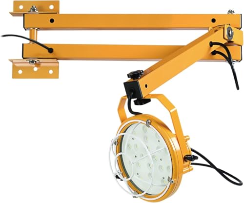 Éclairage de chantier LED étanche IP65 avec tête rotative 360°