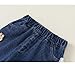 Boys Casual Jogger Elastic Jeans Toddler Kids Fashion Loose Denim Pants with Pockets (Blue,80/12-18 M,Unisex,Big Kid,US,Age,12 Months,18 Months)