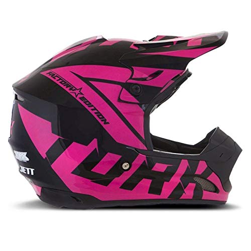 Capacete Motocross Th1 Factory Edition Preto/Rosa 58