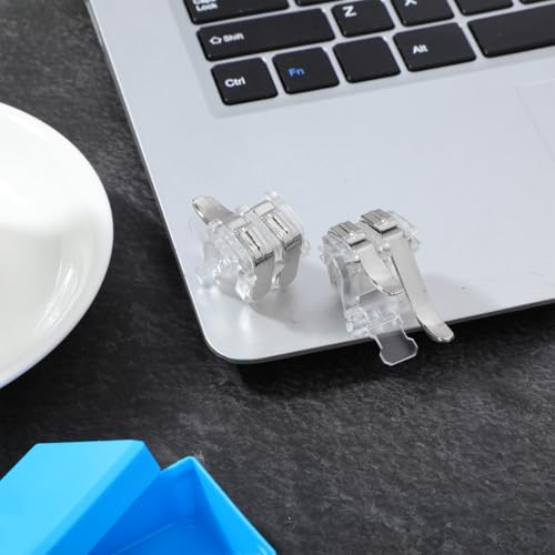 Image of Ciieeo Phone Triggers for Gaming Mobile Game Controller Pair Silver Game Trigger Handle Accessories Lightweight Gaming Controller for Precise Controls Compatible with Multiple Phone Models