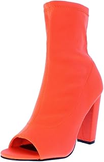 orange boot heels