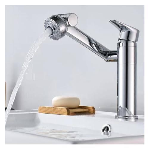 Robinet de salle de bains extractible pour simplifier votre routine
