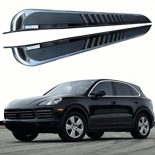 Estribos para Porsche Cayenne 2018-2024 en aluminio miniatura 1