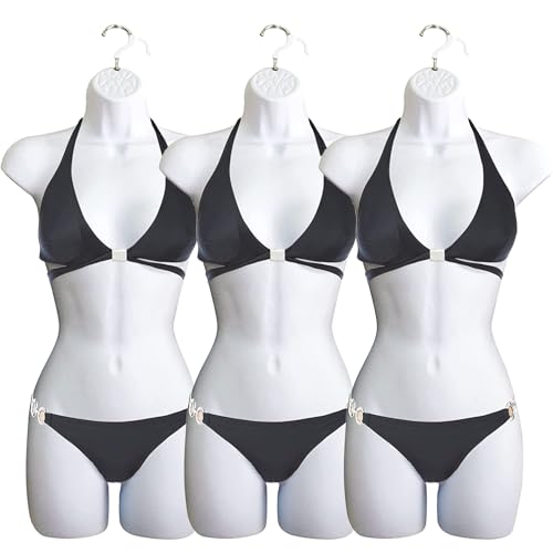 image for DisplayTown Female Mannequin Hip Long Torso Hollow Back Body Stackable