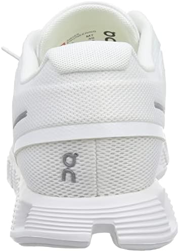 On Men's Cloud 5 Sneakers, All White, 11 Medium US | Image 2