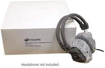 Flash Deals - 60% OFF Disposable Sanitary Headphone Covers Large for Over-ear Headphones 250 pairs