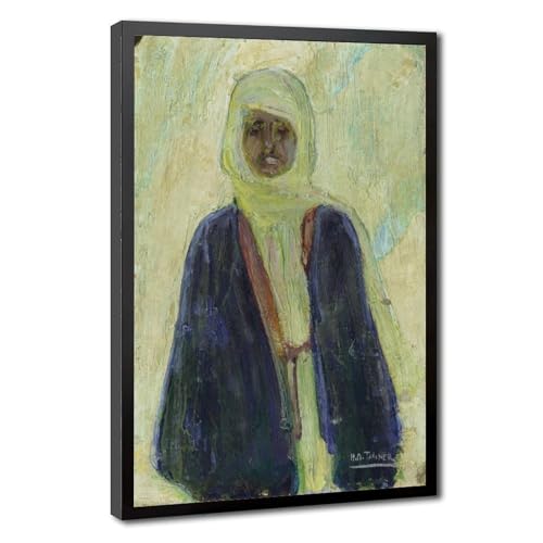 Toile Henry Ossawa Tanner l'homme marocain cadre bois haut de gamme