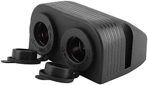 Miniatura 6 de Enchufe para encendedor de coche y barco de 12 V-24 V, enchufe de encendedor de cigarrillos de doble puerto para motocicleta, barco, cortacésped,