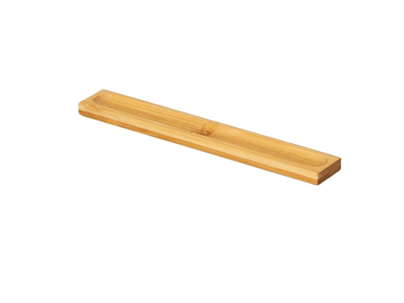 LADFRTYU Fountain Pen Holder Pen Holder Stand Desktop Display Rack Wooden Minimalist Storage, Multi-Slot(Color-01-18 * 2.6cm)