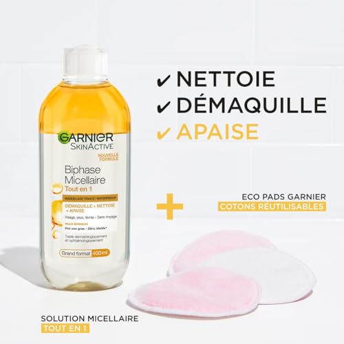 Lotion Micellaire Biphase Tout en 1 Garnier Le Flacon De 400ml - vue 5