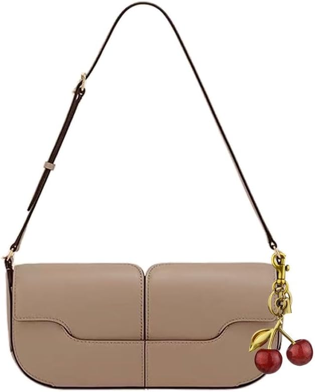 Leather Underarm Shoulder Bags for Women，Hobo Tote Handbag with Magnetic Buckle/Adjustable Strap