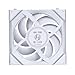 Lian Li UNI FAN SL Wireless LCD PC Fan 120mm RGB – 3-Pack Reverse Blade Gaming PC Fans White | PWM Fan - 40 ARGB LEDs - up to 1,900 RPM - Slot-in System - High Airflow - Low Vibration - Quiet
